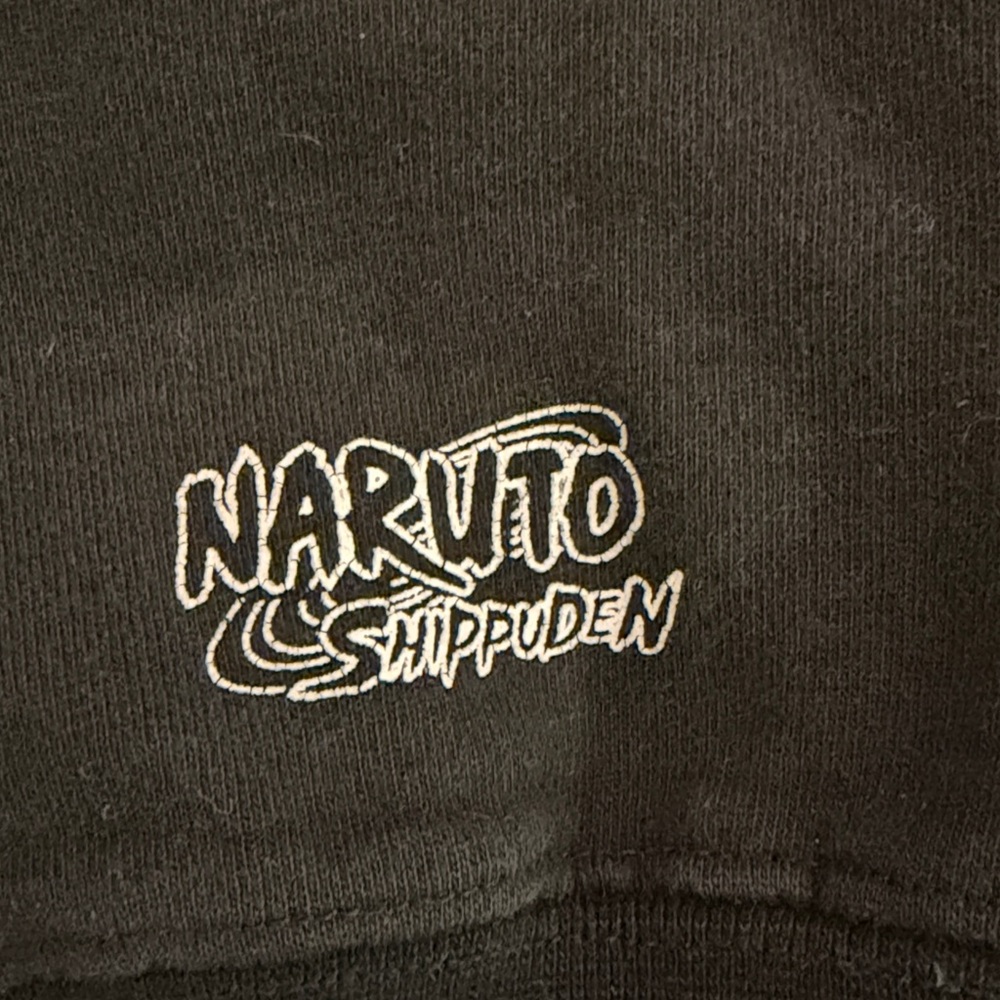 Primitive Skateboard Naruto Shippuden Anime Black Hoodie Size Men’s XL - Picture 3 of 5